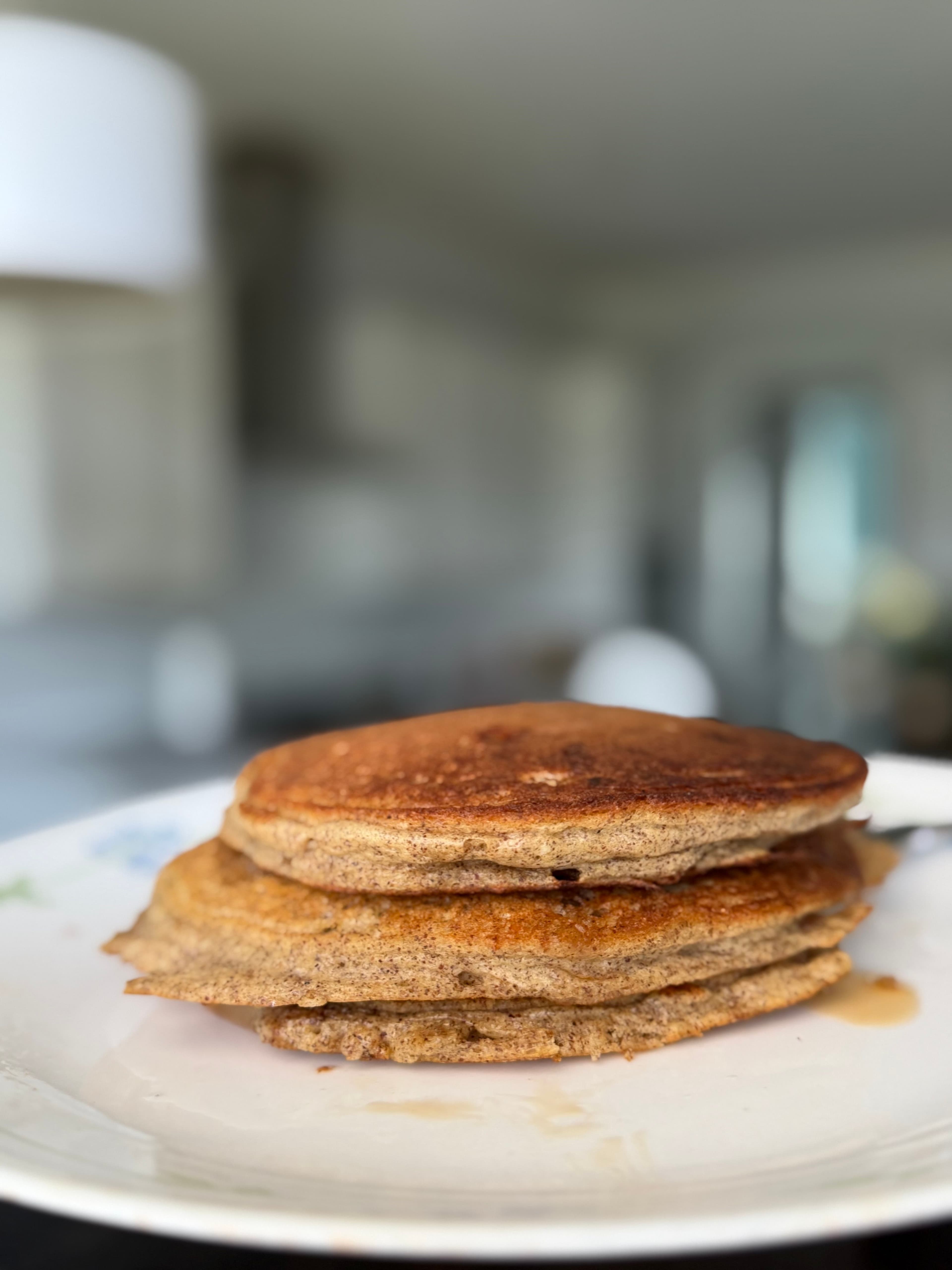 Ragi & Wild Blueberry Protein Pancakes